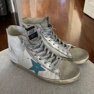 Golden Goose “Francy” high tops sz 40